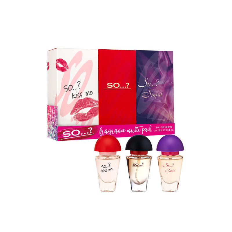 So…? Trio Three For Me Women’s Eau de Toilette Gift Set