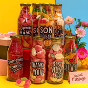 Special Message Gummy Treats in a Bottle