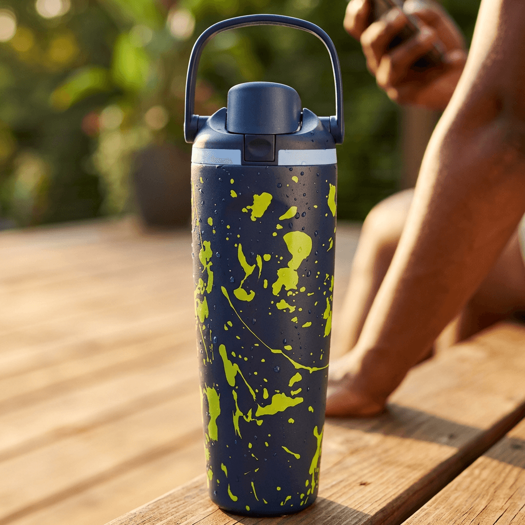 Nova 900ml Insulated Art Water Bottles