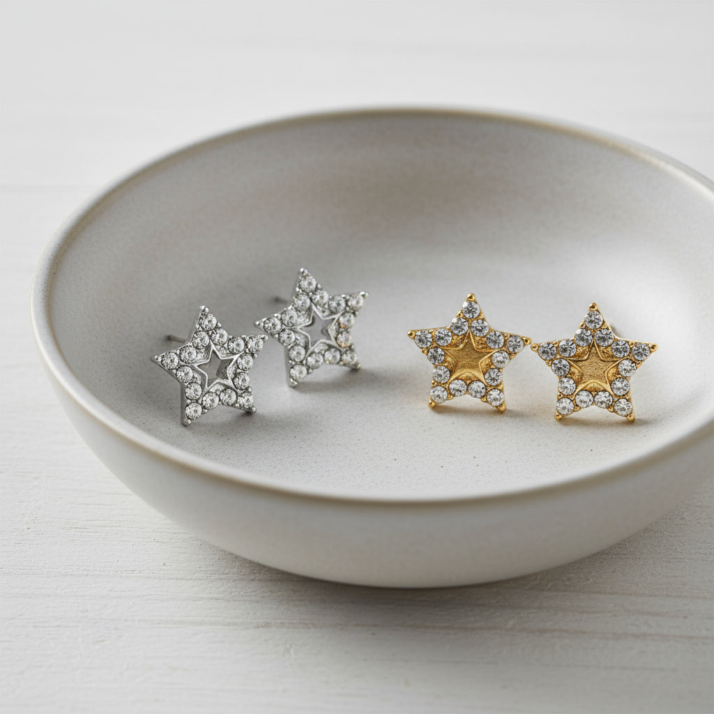 Twinkle Stars Studs