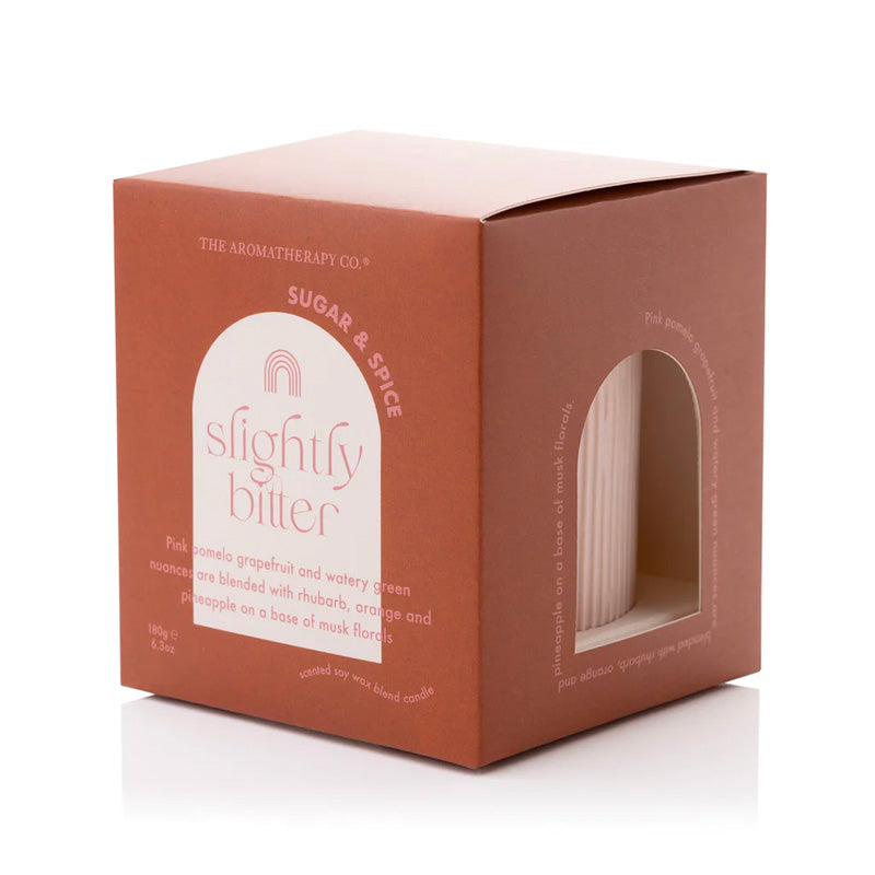 Sugar & Spice Soy 180g Candle - Slightly Bitter