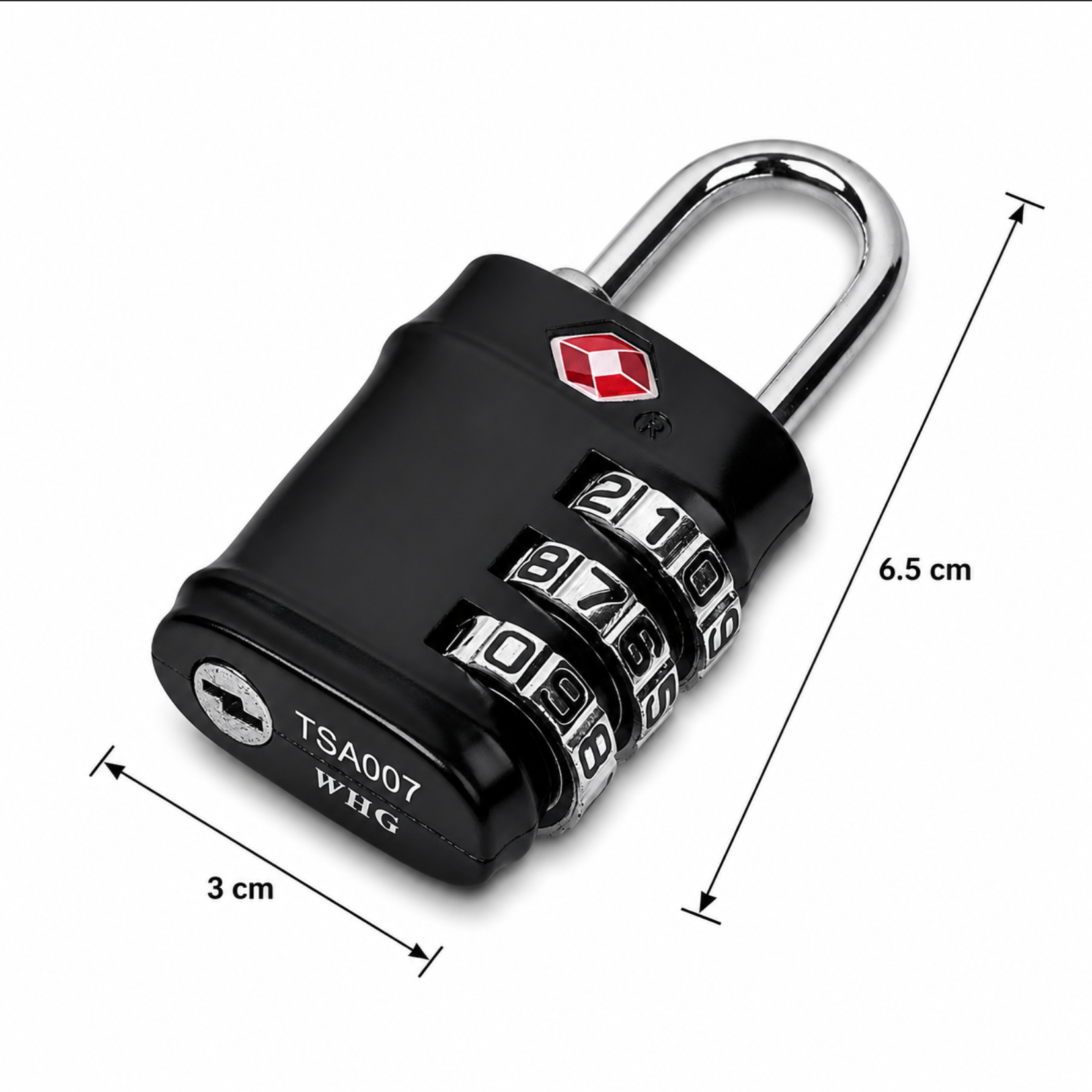 Alex Varga Vault TSA Combination Lock – Travel Security Lock