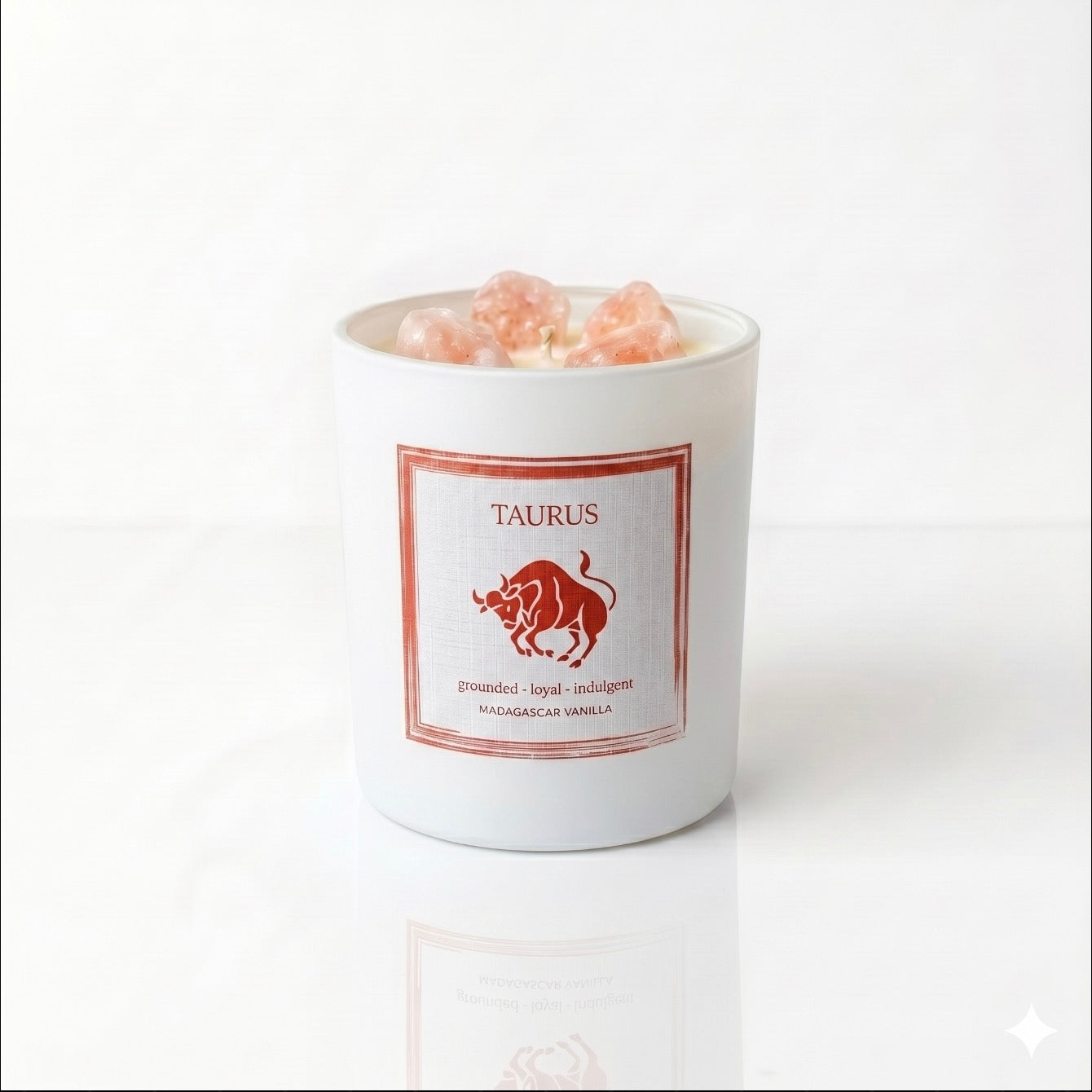 Purpink Zodiac Scented Candle Jar – 120g Star Sign Candle