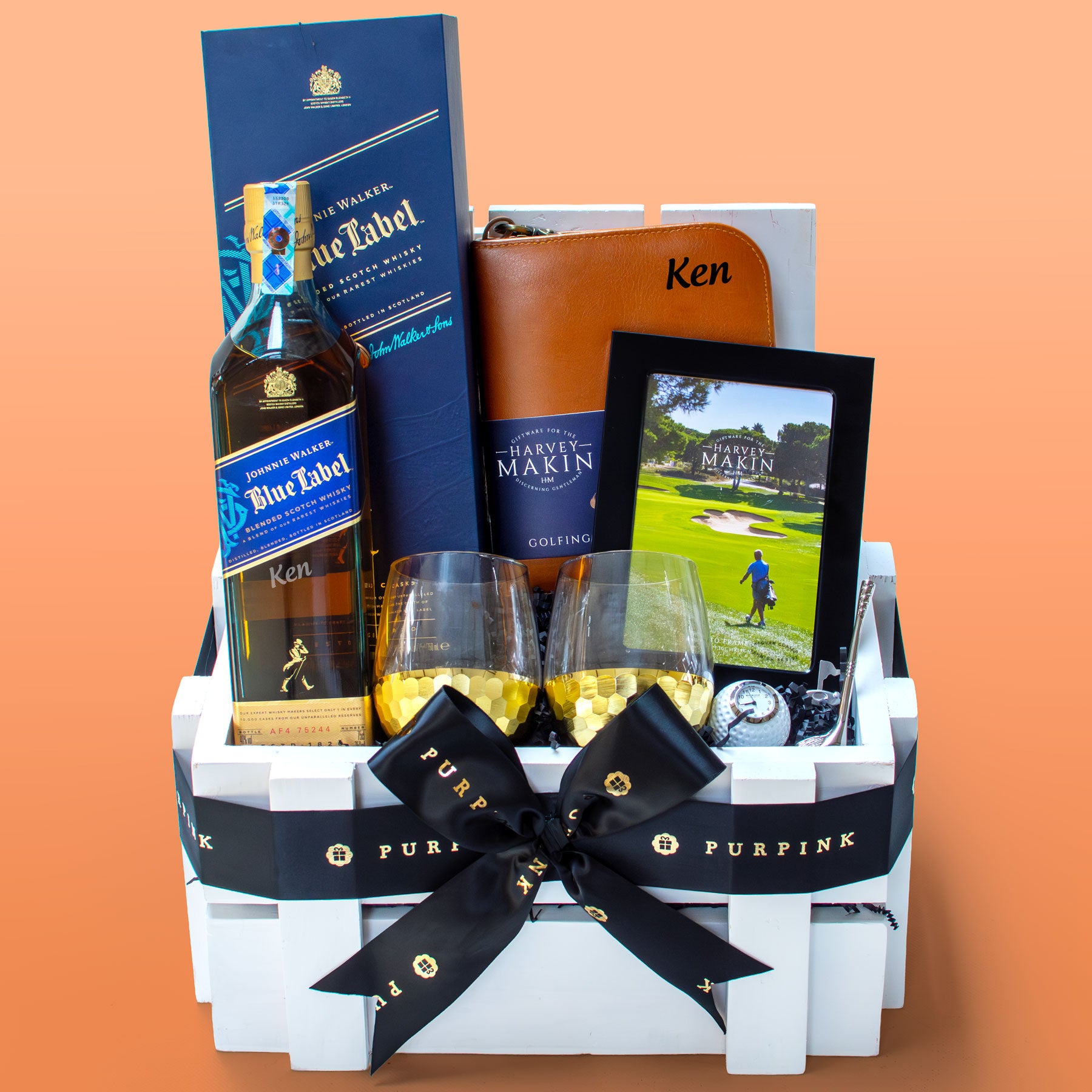 The Luxe Executive Gift Hamper with Johnnie Walker Blue Label