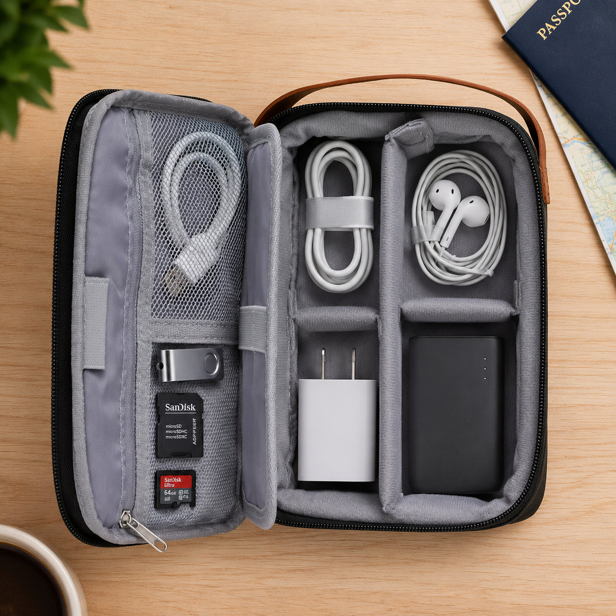 Personalised Travel Electronic Organizer Case