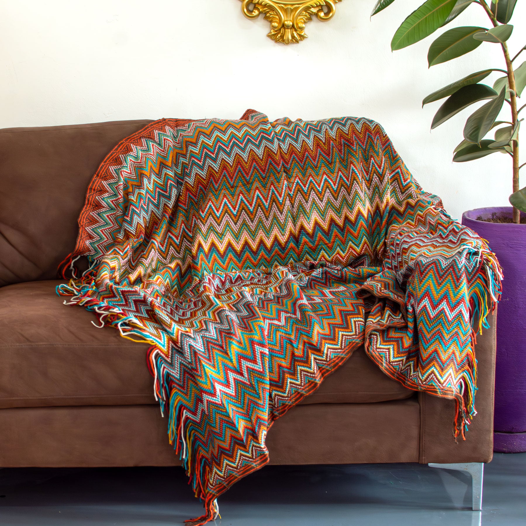 The Marrakesh Weave Throw Blanket