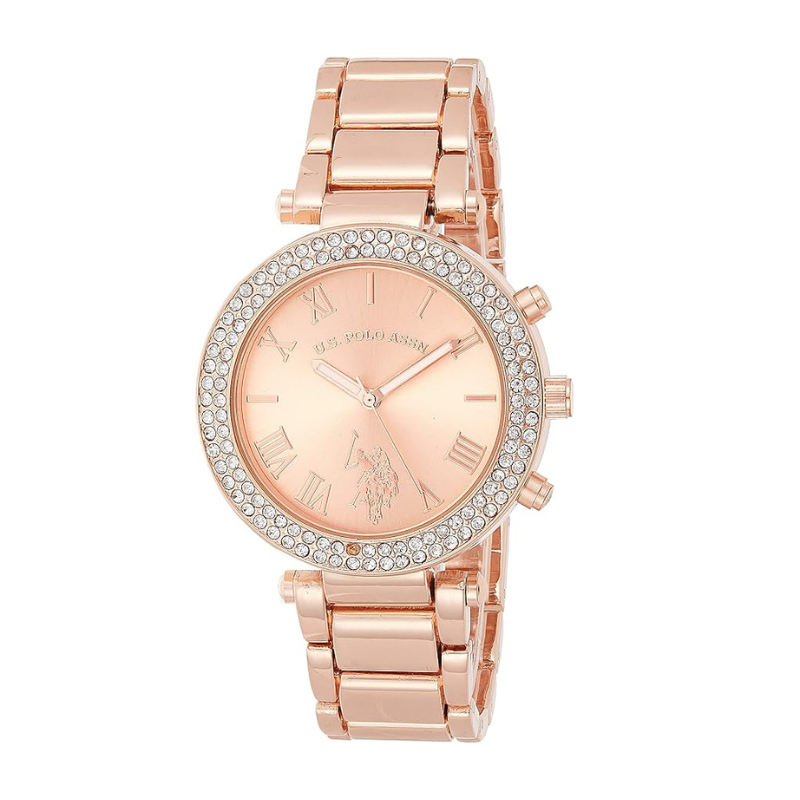 U.S. Polo Assn. Rose Gold Radiance Women's Quartz Watch