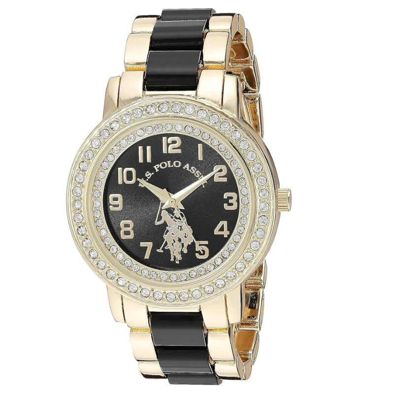 U.S. Polo Assn. Women's Gold-Tone Analog Quartz Watch