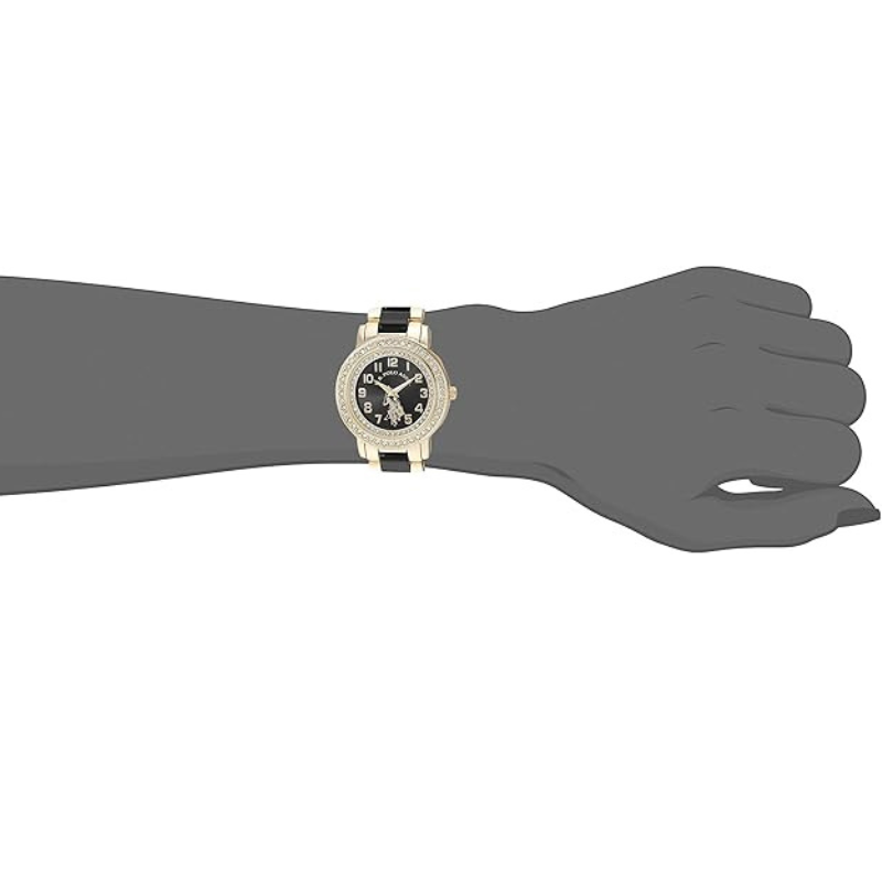 U.S. Polo Assn. Women's Gold-Tone Analog Quartz Watch