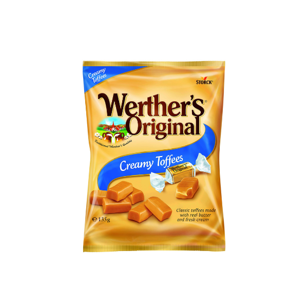 Werthers Original Creamy Toffees 135g