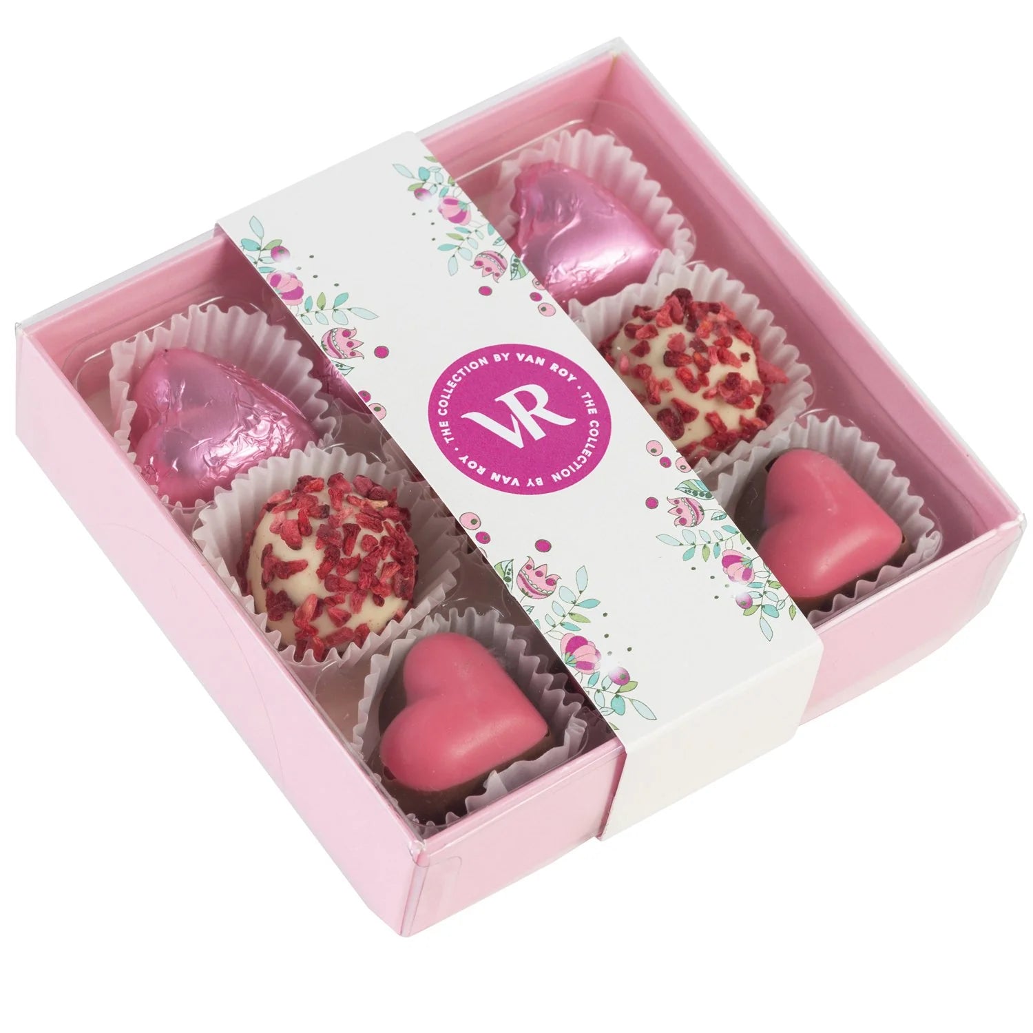 Van Roy Milk & White Assorted Chocolates – 105 g Premium Gift Box