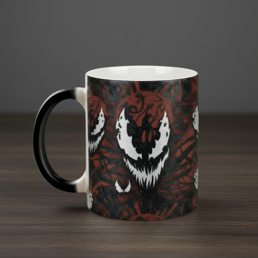 Venom Artwork 11 oz Matte Magic Mug – Colour Changing Mug