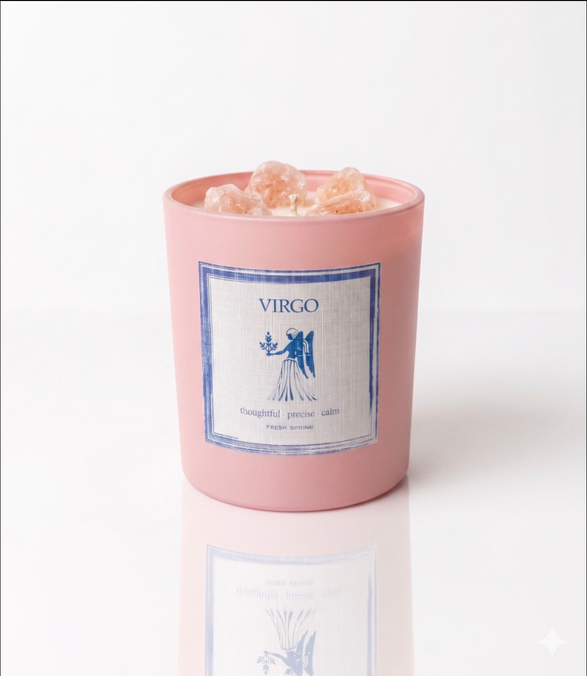 Purpink Zodiac Scented Candle Jar – 120g Star Sign Candle