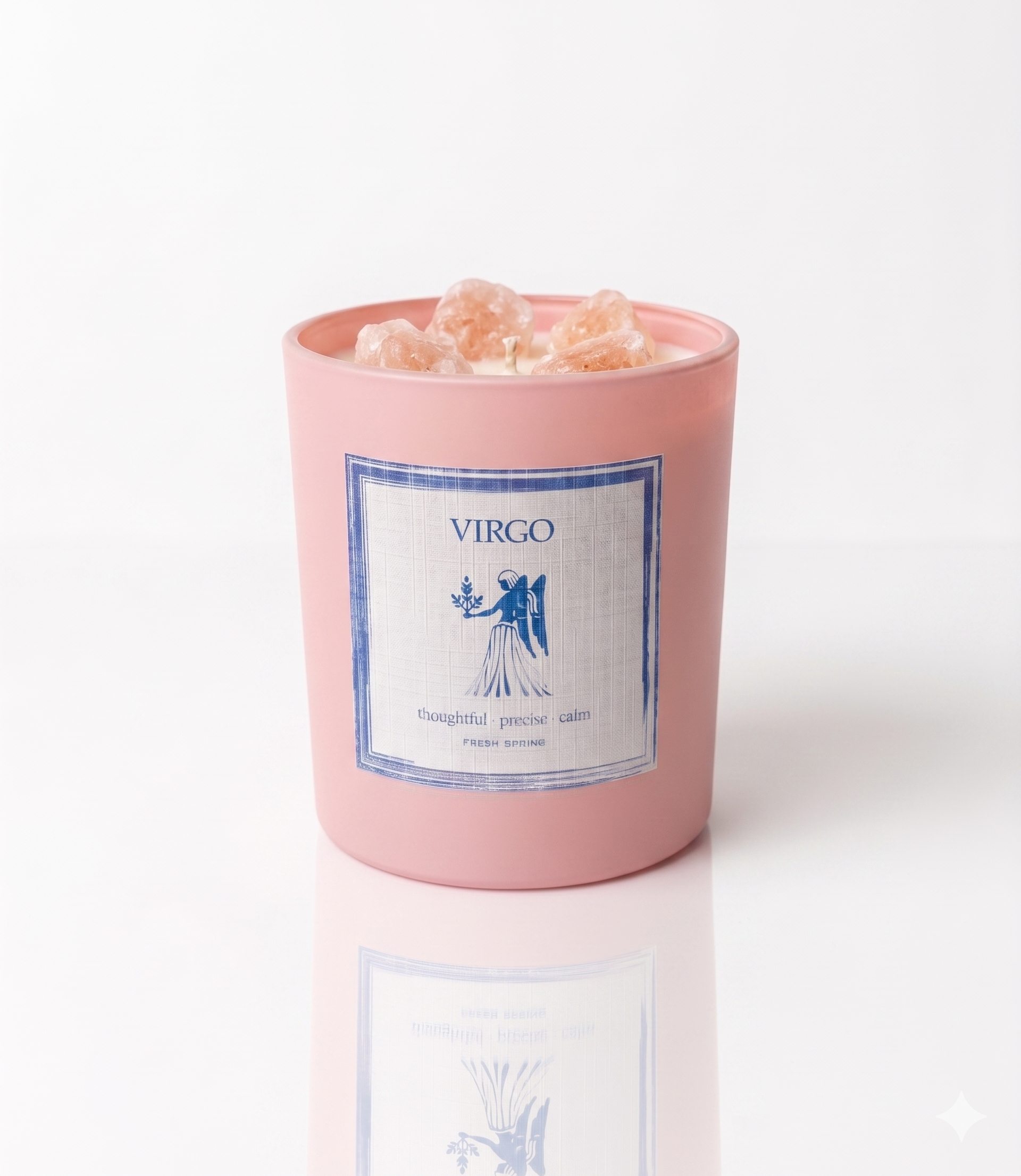 Purpink Zodiac Scented Candle Jar – 120g Star Sign Candle