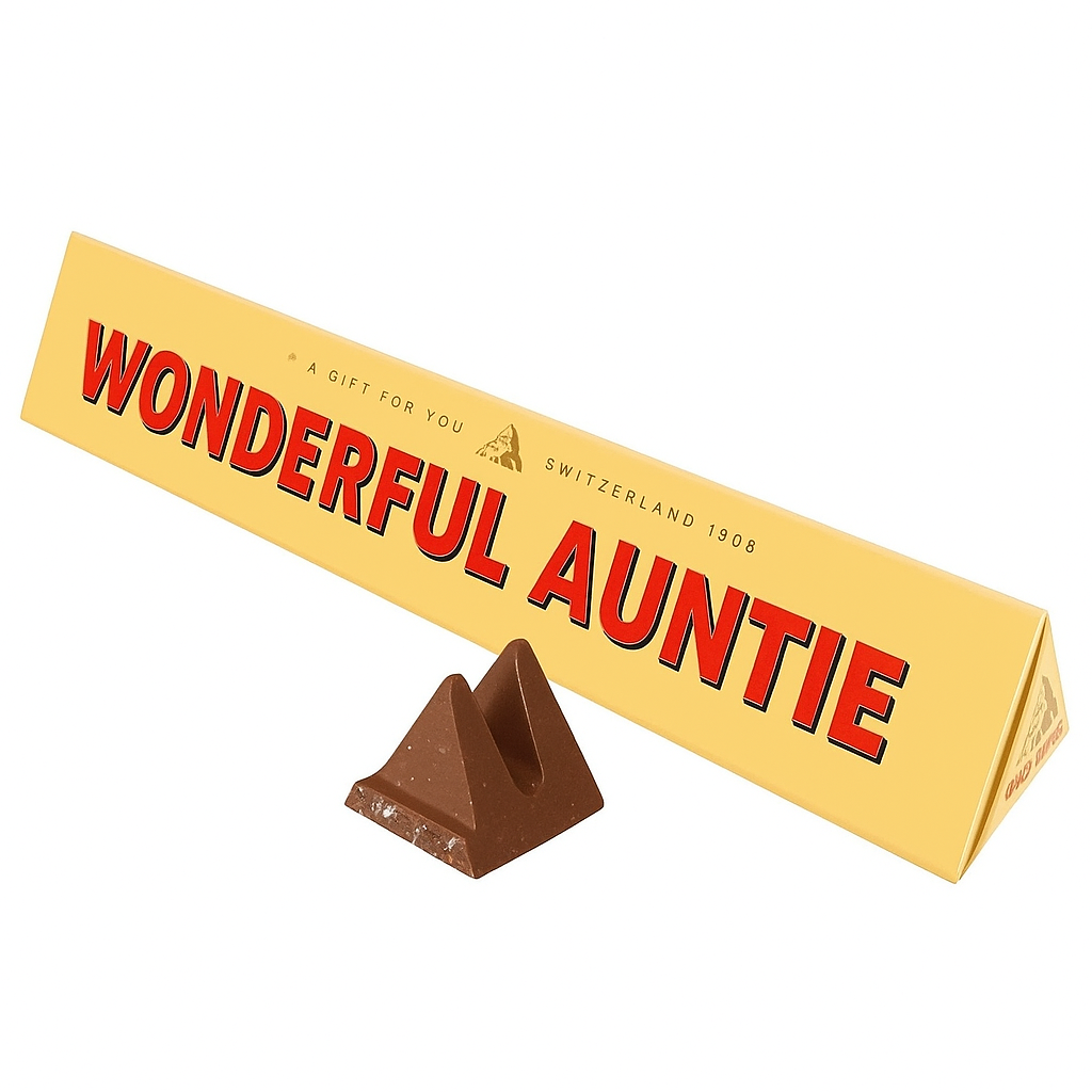 Toblerone Gift Chocolate Bar with Themed Sleeve – 100g
