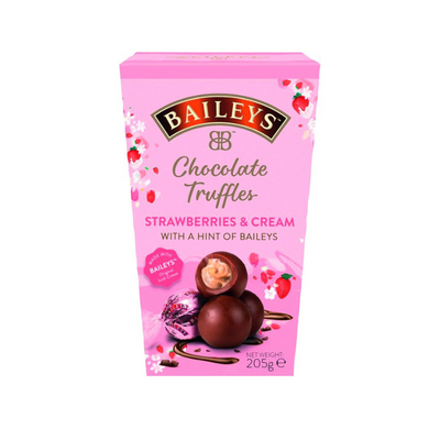 Baileys Chocolate Truffles - Strawberries & Cream