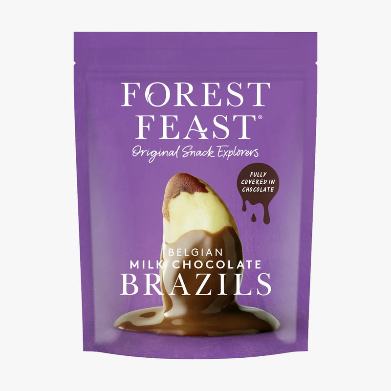 The Forest Feast Milk Choc Brazil Nuts - 120g