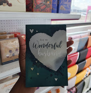 Husband Greetings Card