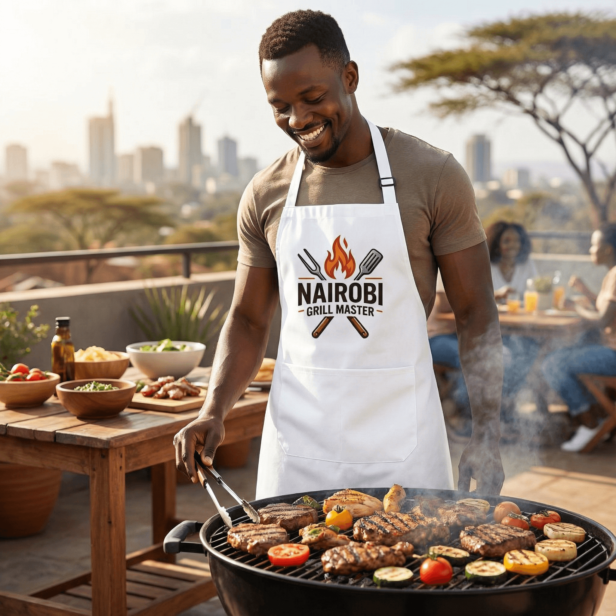 Personalised Bib Apron | Customisable Kitchen & BBQ Apron