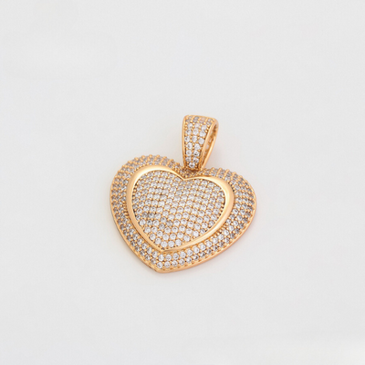 Caroline Love Heart Pendant With Necklace