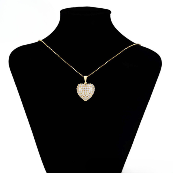 Gianna Love Heart Pendant With Necklace
