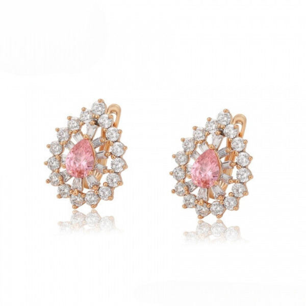 Olivia Pink Earrings Set