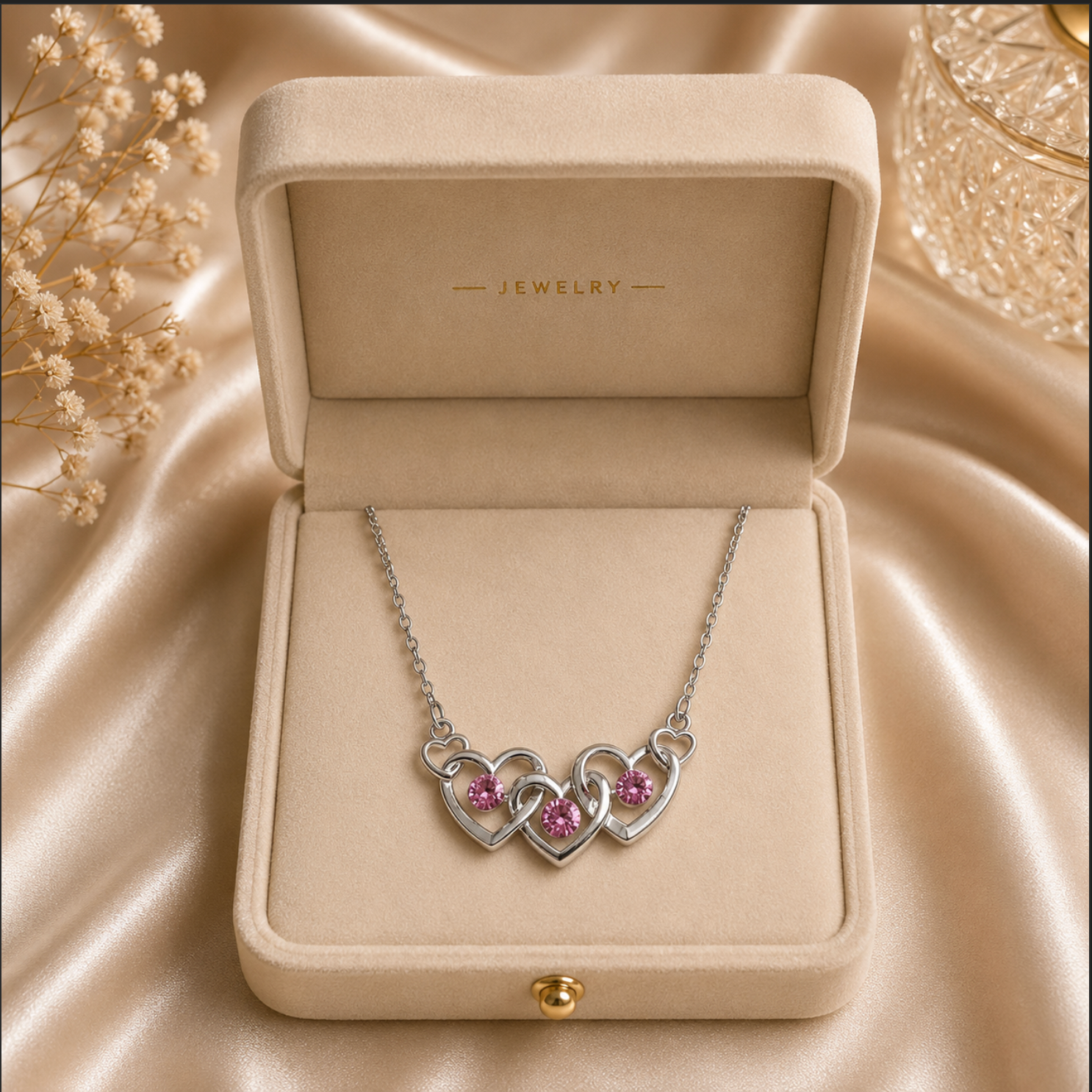 The Trinity Necklace box