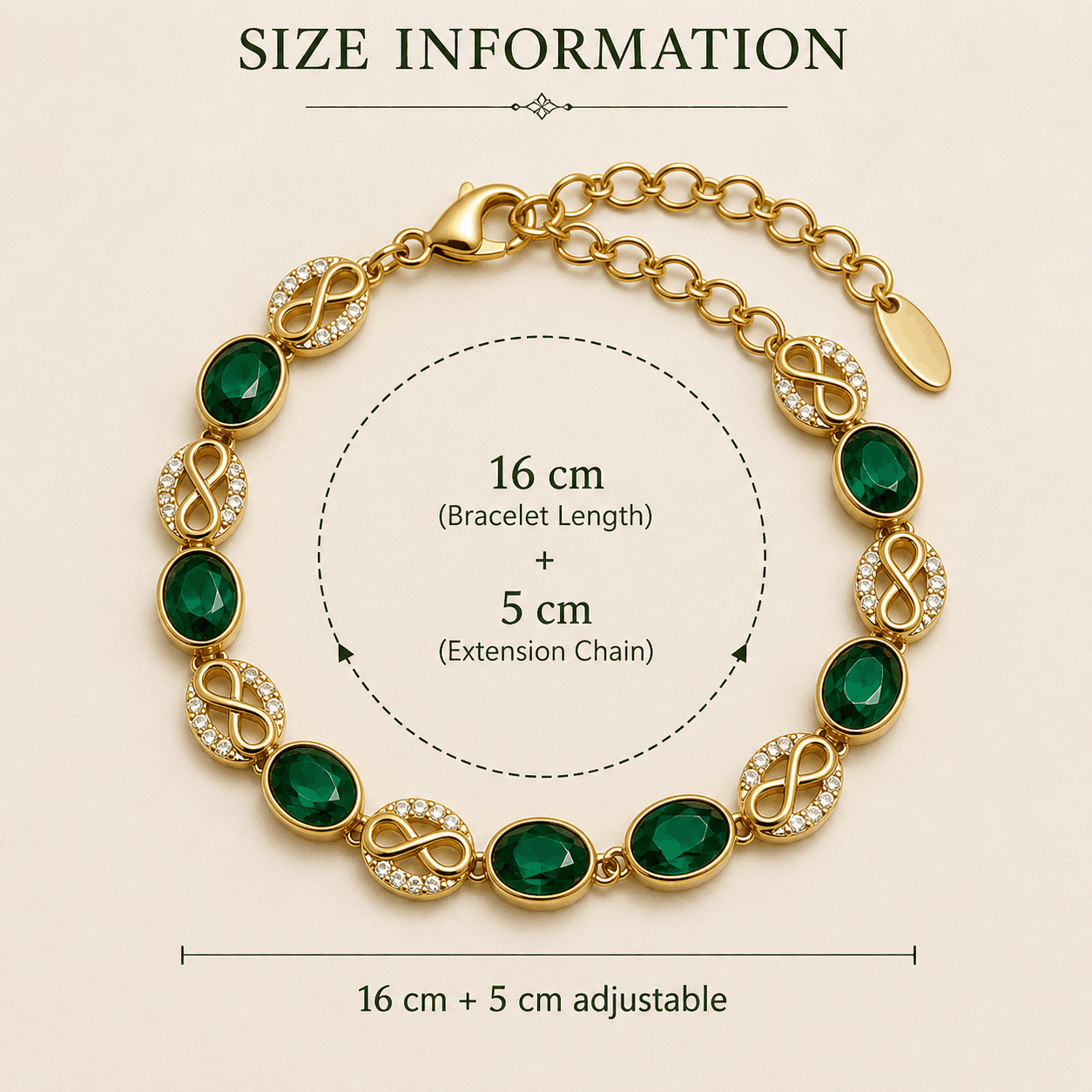 The Rachel Bracelet – 18k Gold Plated