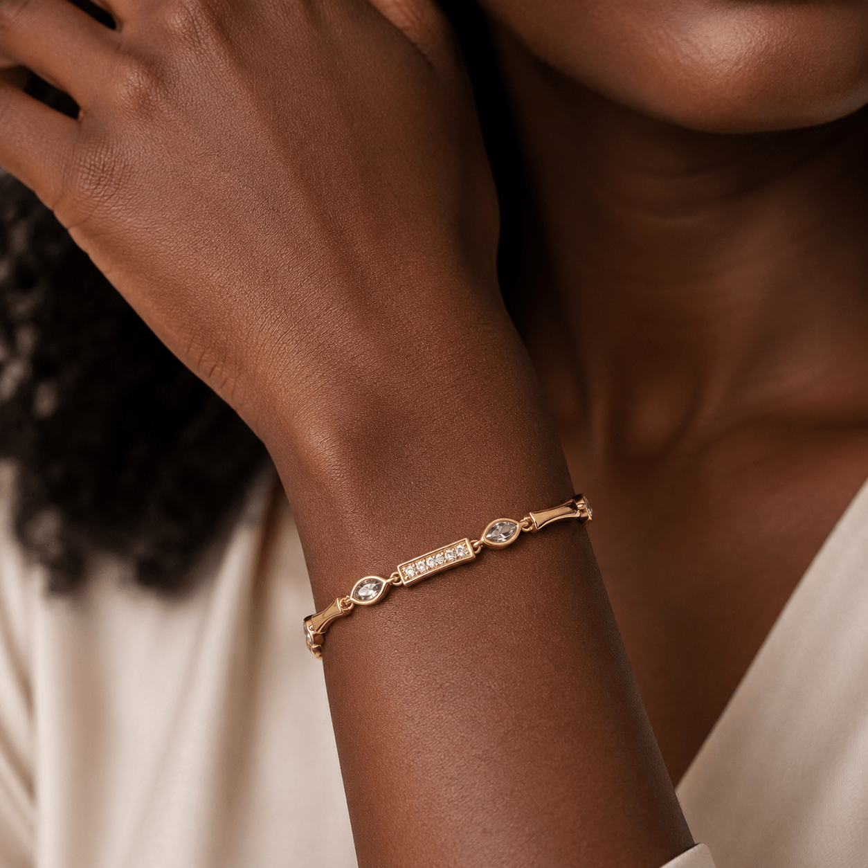 The Quinn Bracelet – 18k Gold Plated