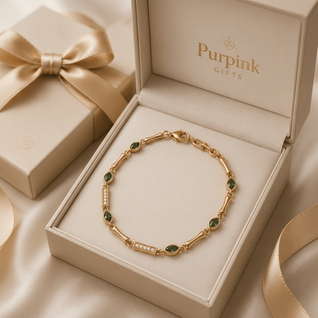 The Quinn Bracelet – 18k Gold Plated