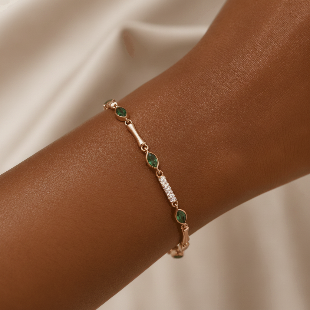 The Quinn Bracelet – 18k Gold Plated