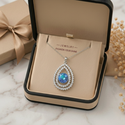 The Remi Necklace – Rhodium Plated