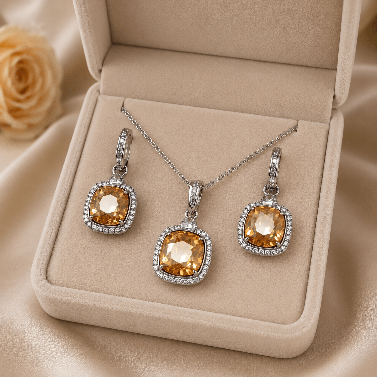 The Aurora Jewellery Set