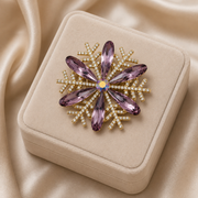 The Flora Brooch – 14k Gold Plated