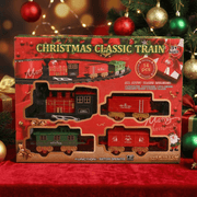 Christmas Classic Train Set – Battery Operated (14-Piece Track Set)