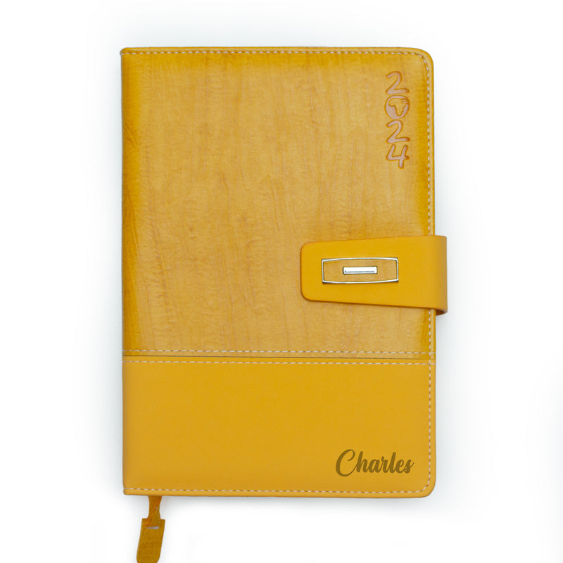2024 Diary With Buckle Strap