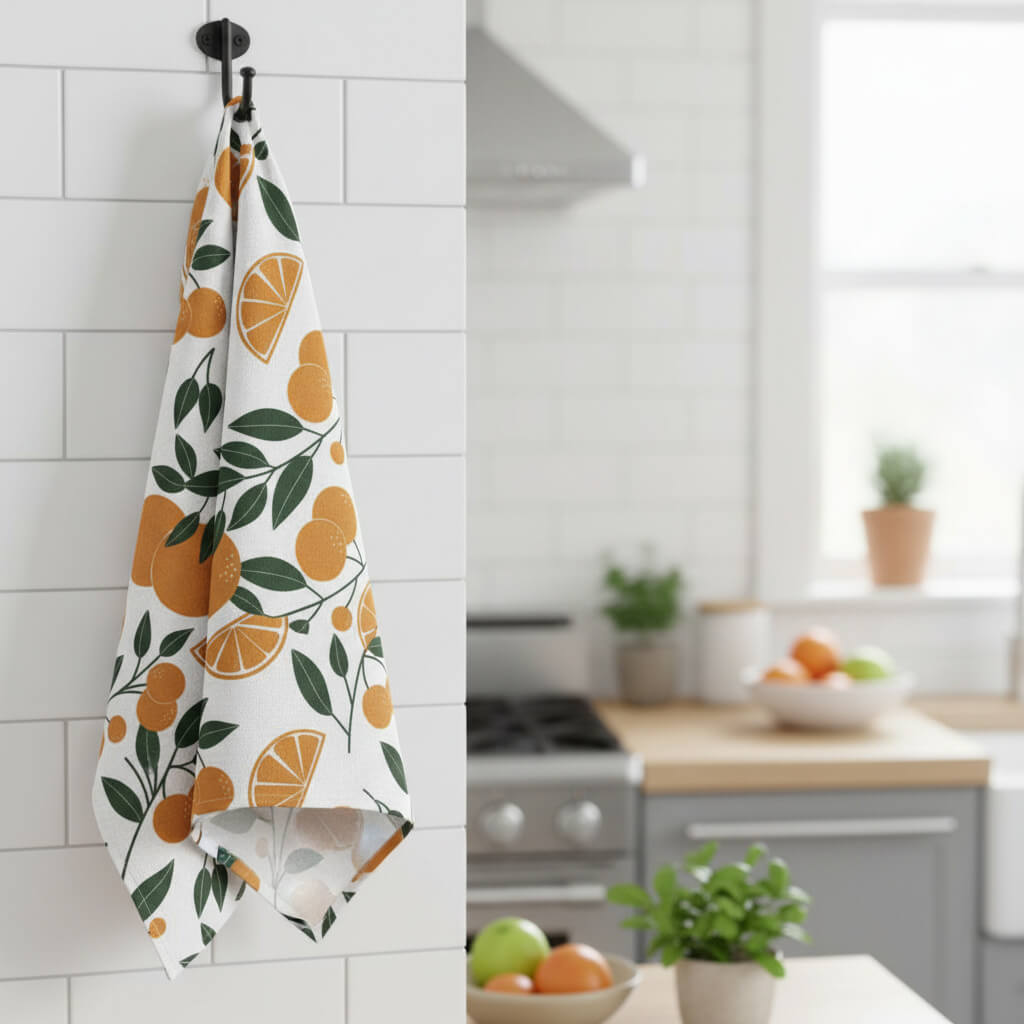 Art Carte Illustrated Tea Towel