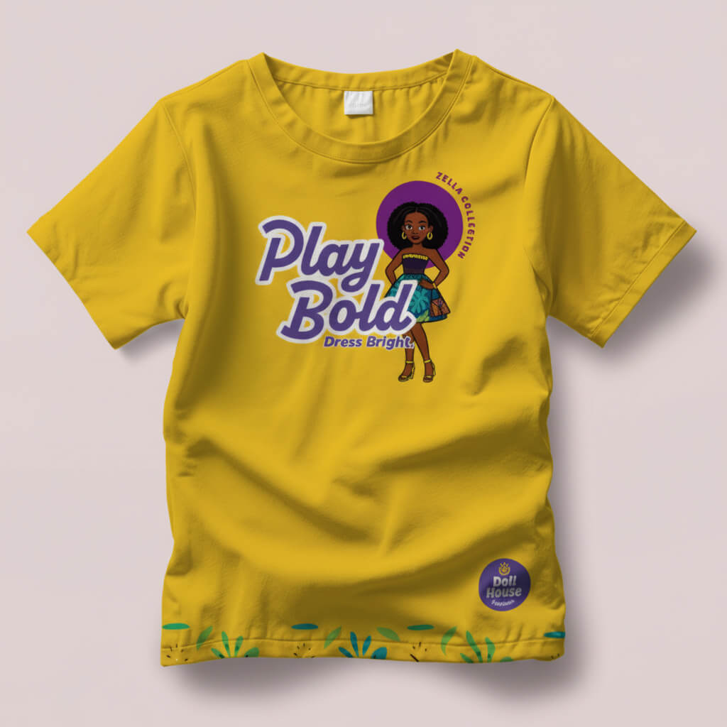 Zella “Play Bold, Dress Bright” Girls T-Shirt