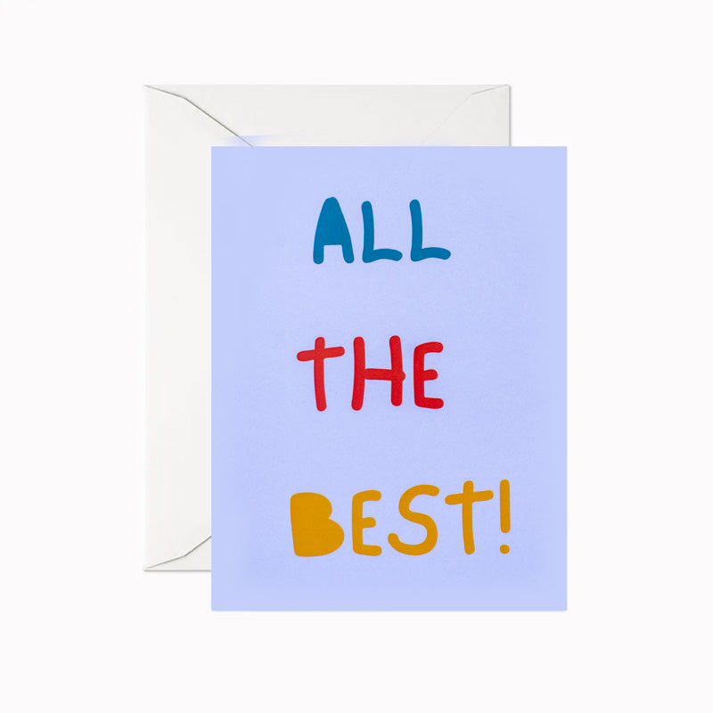 All The Best! Greeting Card