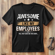 Awesome Boss T-shirt -Black