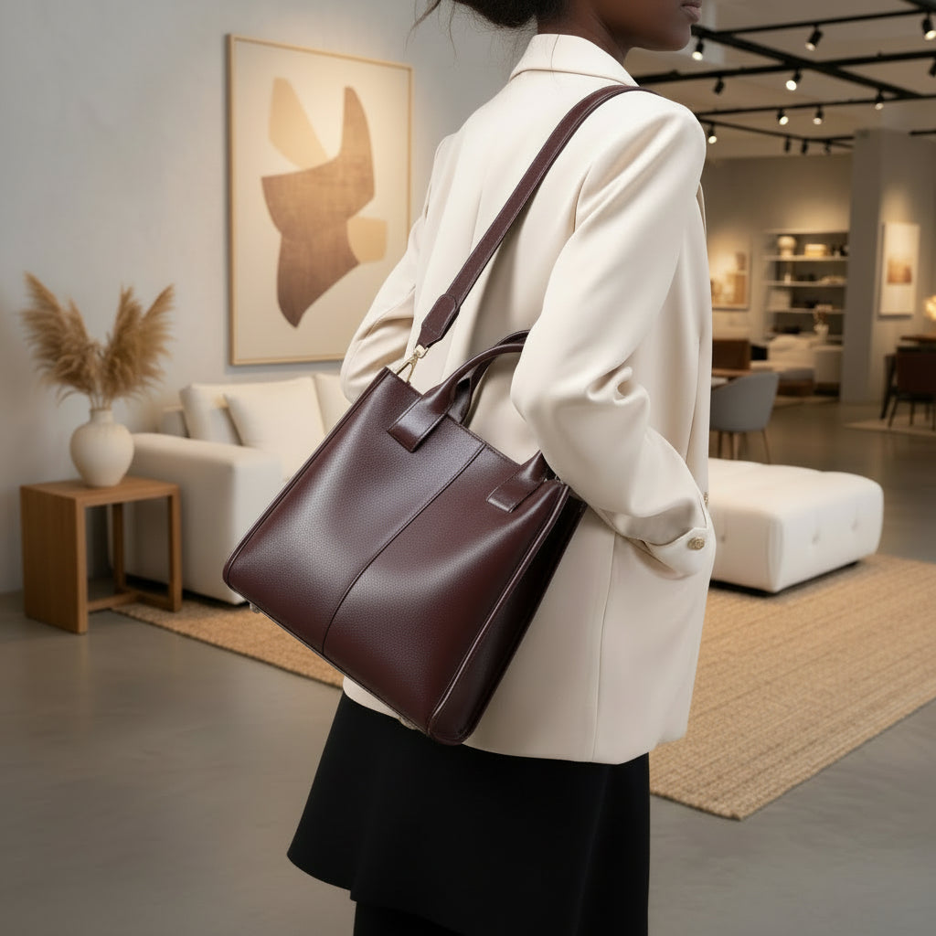 Maven Leather Satchel