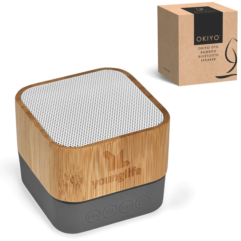 Okiyo Oto Bamboo Bluetooth Speaker