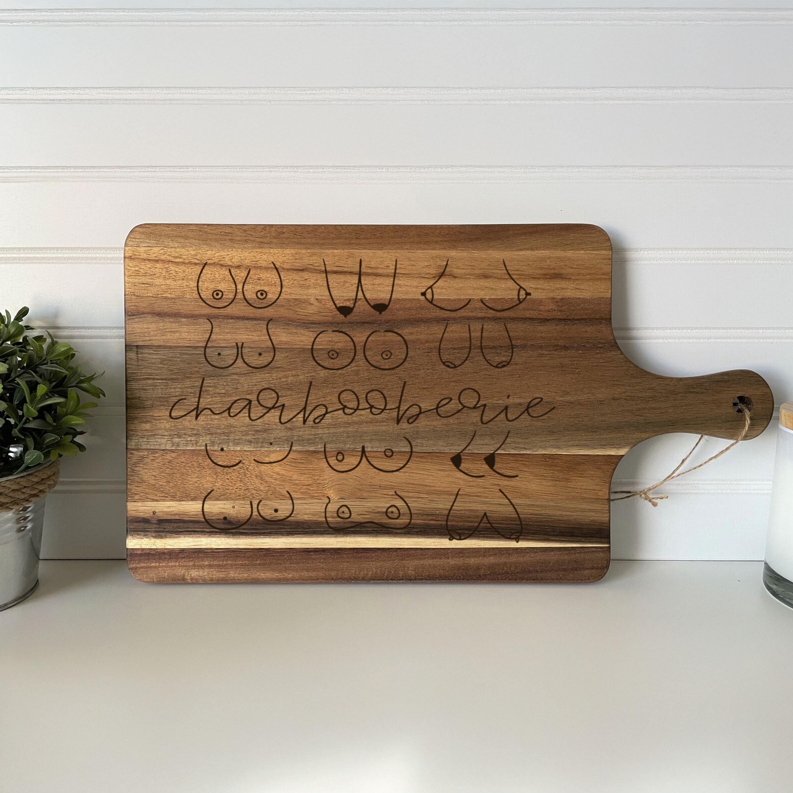 Brown wooden Chopping Board