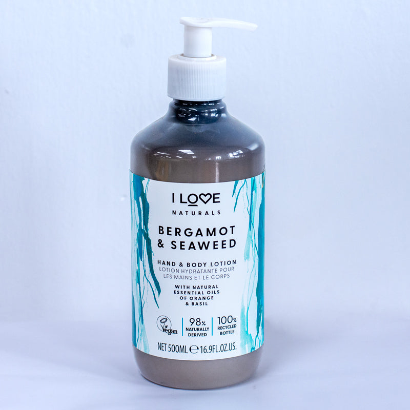 I LOVE Hand & Body Lotion Bergamot & Seaweed