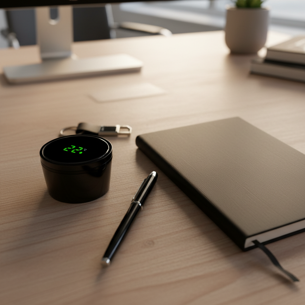 Notebook Gift Set – A5 Notebook & Accessories 6-Piece Set Black & Blue