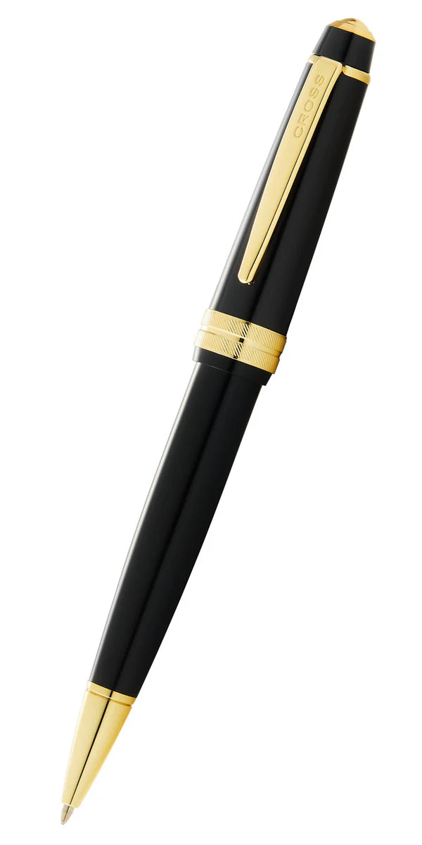 Cross Bailey Light™ Black Resin & Gold-Tone Ballpoint Pen