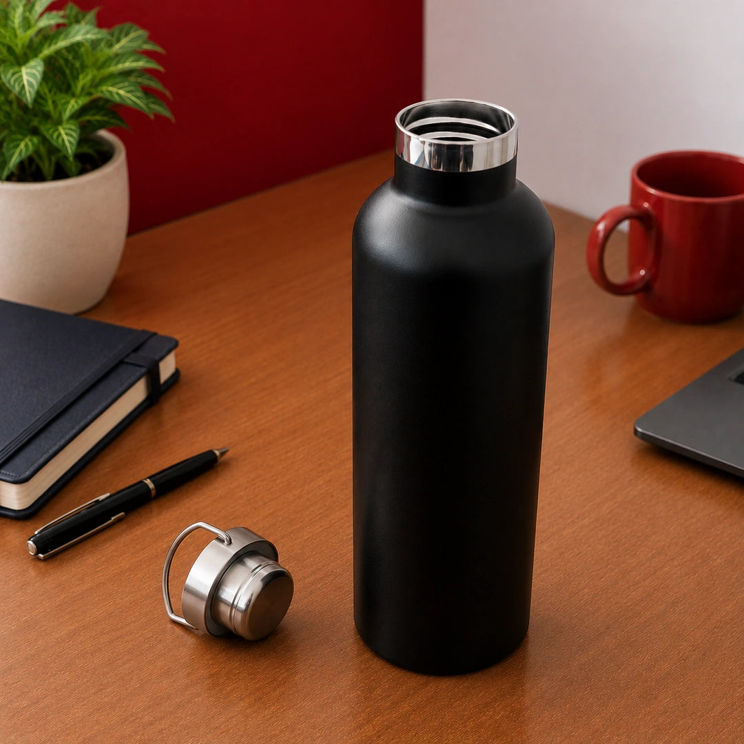 Personalised 32 oz Insulated Wide-Mouth Stainless Steel Water Bottle