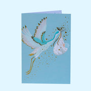 Blue/Pink Stork Card