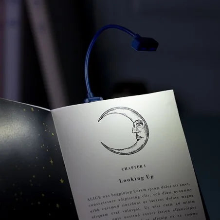 Book Lover's Reading Light - Moon & Stars