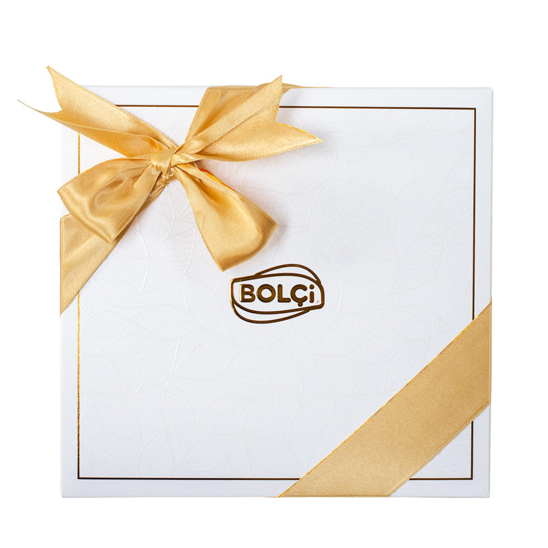 BOLCI Special White & Gold Ribbon Gift Box 230g
